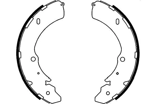 Brake Shoe Set (BS-3914)