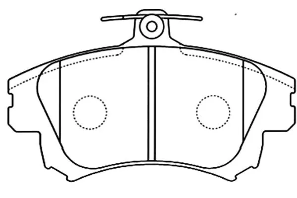 Brake Pad Set, disc brake (BP-5542)