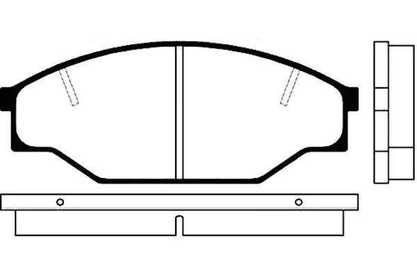 Brake Pad Set, disc brake (BP-9010)