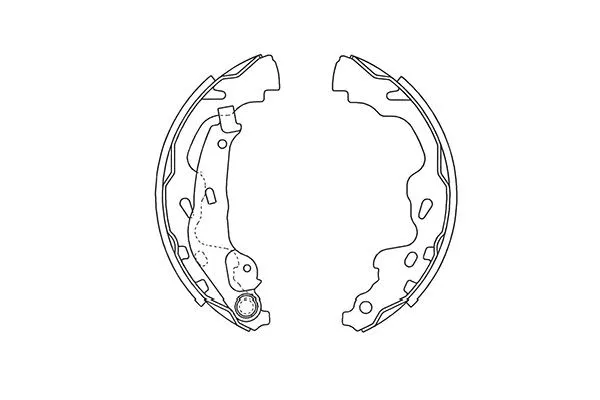Brake Shoe Set (BS-9933)