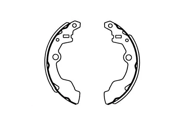 Brake Shoe Set (KBS-8902)