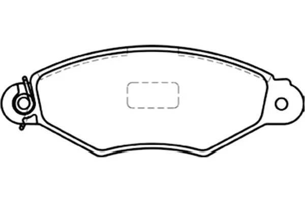 Brake Pad Set, disc brake (BP-6577)