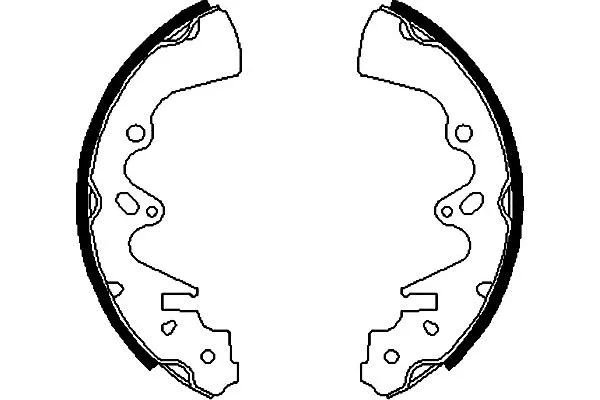 Brake Shoe Set (BS-5404)