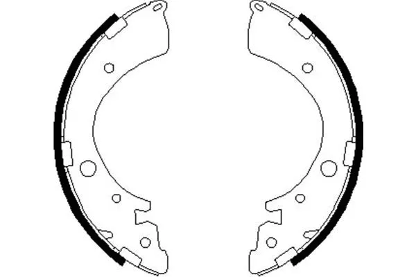 Brake Shoe Set (BS-2906)