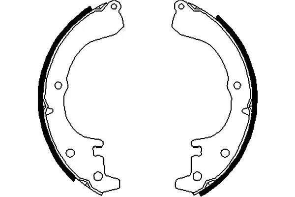 Brake Shoe Set (KBS-9927)