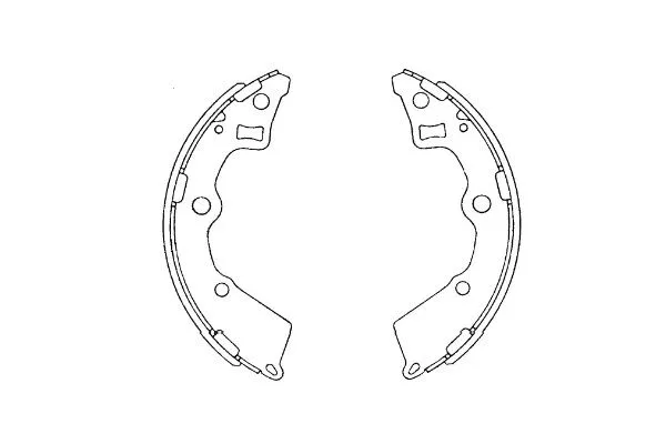 Brake Shoe Set (KBS-4409)