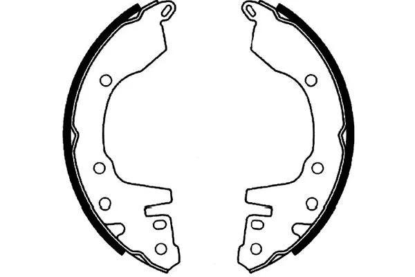 Brake Shoe Set (BS-6415)