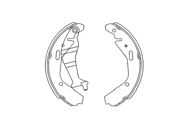 Brake Shoe Set (KBS-8904)