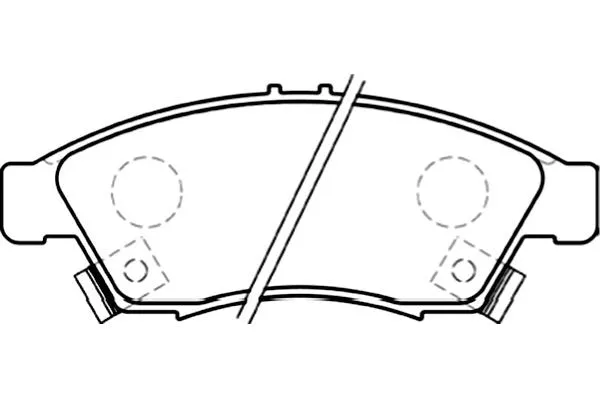 Brake Pad Set, disc brake (BP-8522)