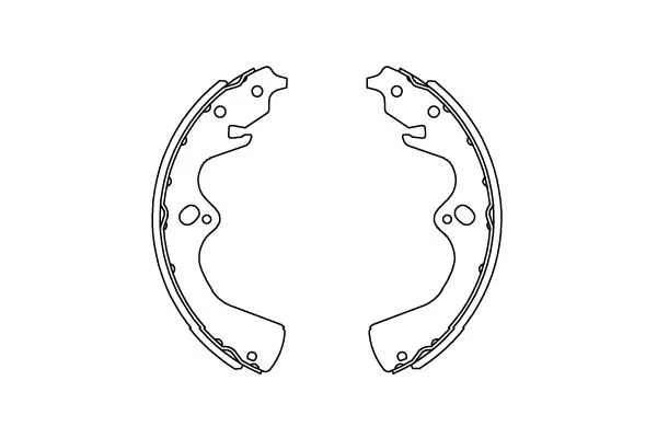 Brake Shoe Set (KBS-4402)