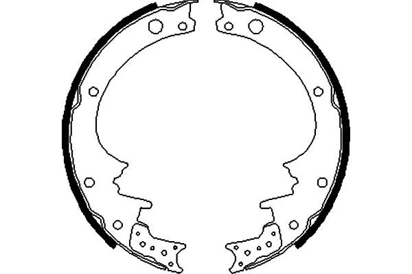 Brake Shoe Set (BS-7405)