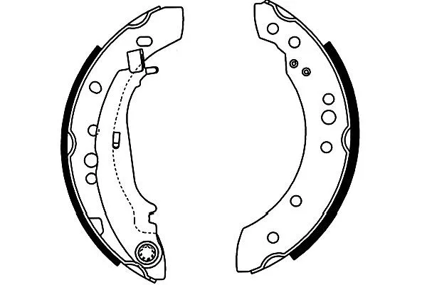 Brake Shoe Set (BS-6420)