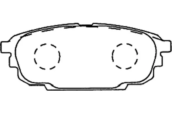 Brake Pad Set, disc brake (BP-4553)