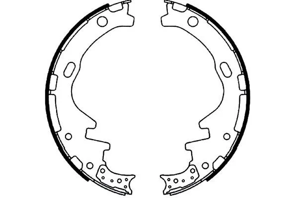 Brake Shoe Set (BS-7422)
