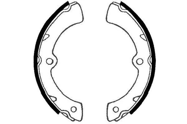 Brake Shoe Set (BS-8407)