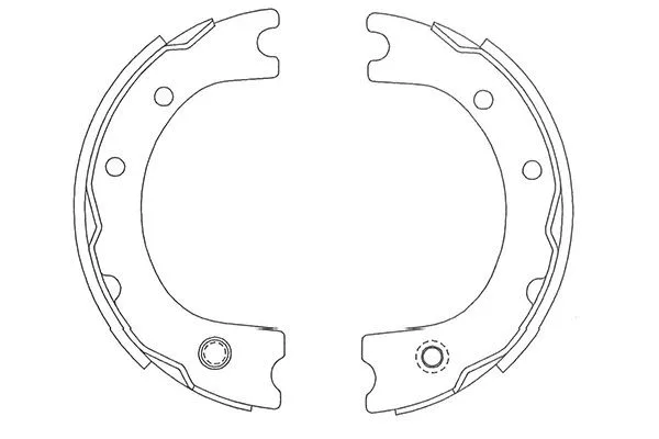 Brake Shoe Set (BS-9940)