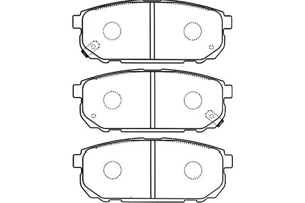 Brake Pad Set, disc brake (BP-4011)