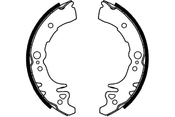 Brake Shoe Set (BS-1916)