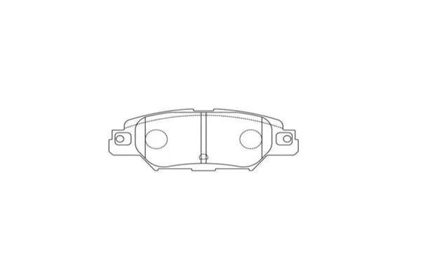 Brake Pad Set, disc brake (BP-4587)
