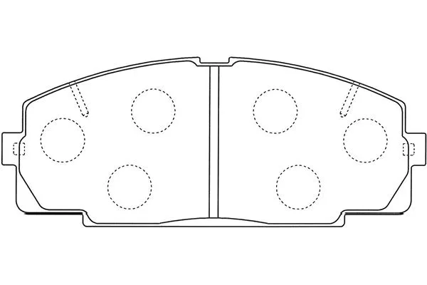 Brake Pad Set, disc brake (BP-9135)