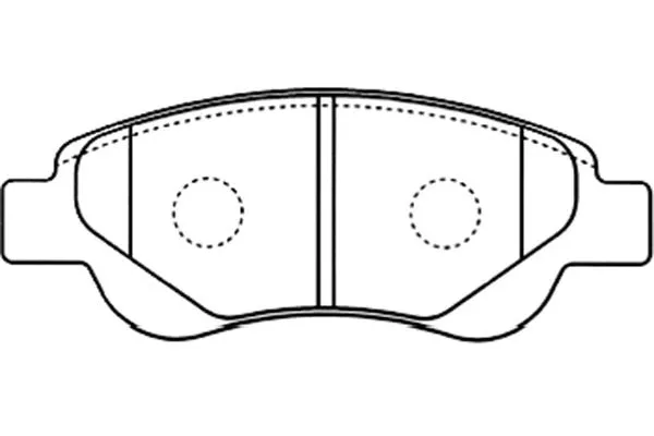 Brake Pad Set, disc brake (BP-9097)