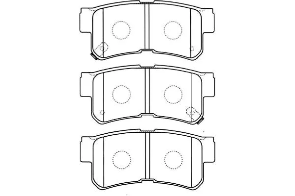 Brake Pad Set, disc brake (BP-3019)
