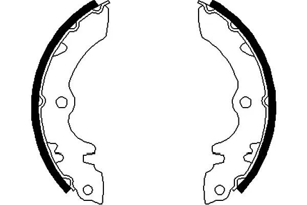 Brake Shoe Set (BS-8900)