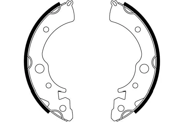 Brake Shoe Set (BS-2909)
