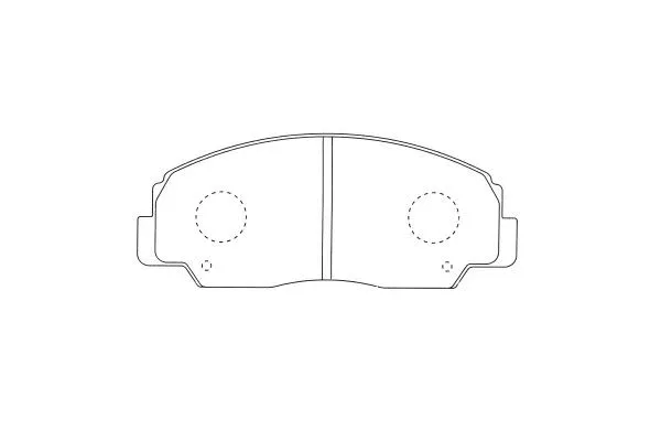 Brake Pad Set, disc brake (BP-1505)
