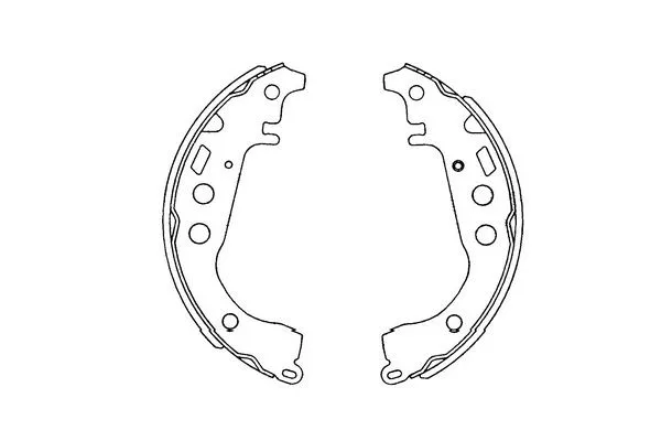 Brake Shoe Set (KBS-9904)