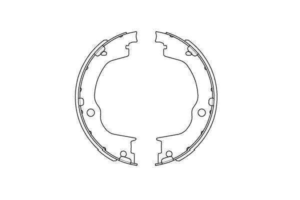 Brake Shoe Set (BS-1404)