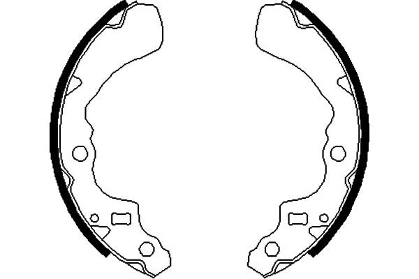 Brake Shoe Set (BS-1913)