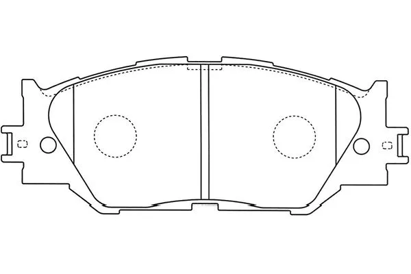 Brake Pad Set, disc brake (BP-9114)