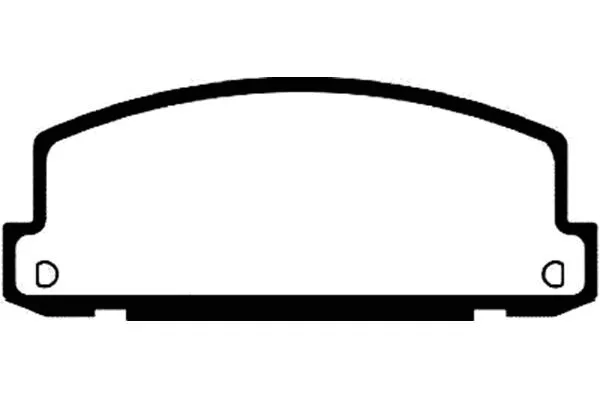 Brake Pad Set, disc brake (BP-3505)
