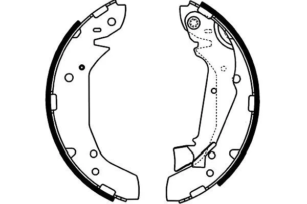 Brake Shoe Set (BS-3416)