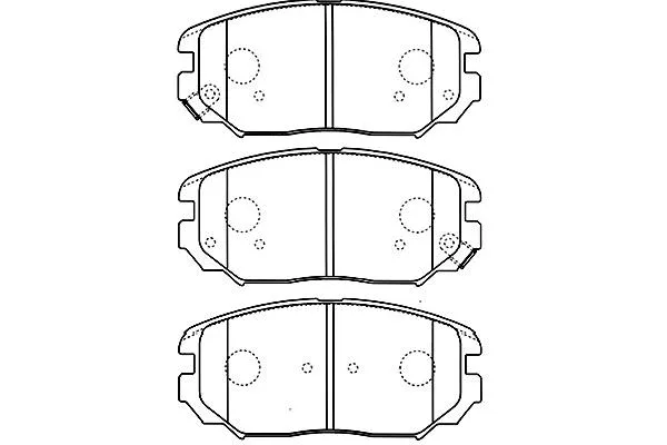 Brake Pad Set, disc brake (BP-3029)