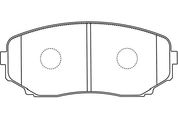 Brake Pad Set, disc brake (BP-4573)