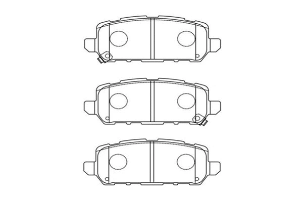 Brake Pad Set, disc brake (BP-2069)