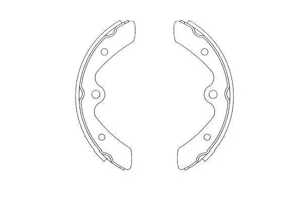 Brake Shoe Set (BS-8931)