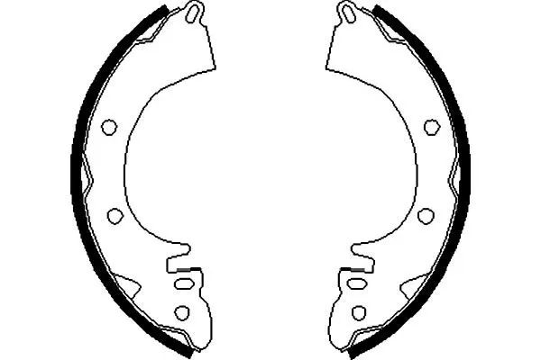 Brake Shoe Set (BS-6401)