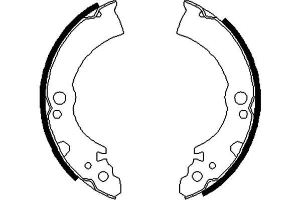 Brake Shoe Set (BS-7404)