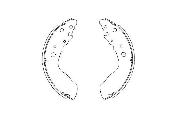 Brake Shoe Set (KBS-8913)