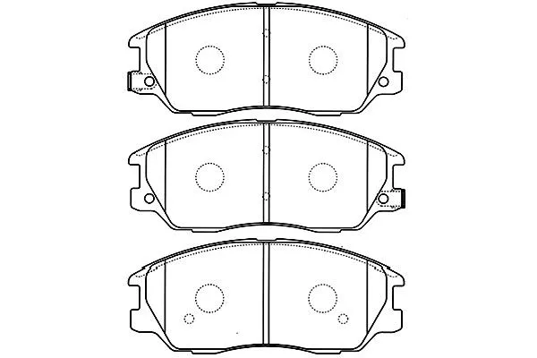 Brake Pad Set, disc brake (BP-3030)