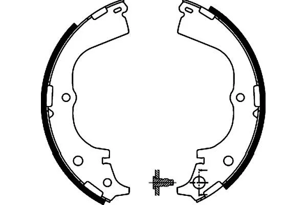 Brake Shoe Set (BS-9919)