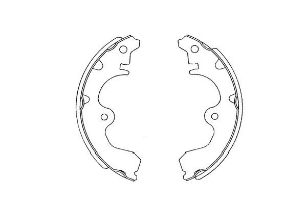 Brake Shoe Set (KBS-9902)