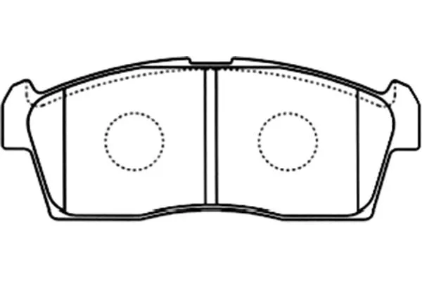 Brake Pad Set, disc brake (BP-8524)