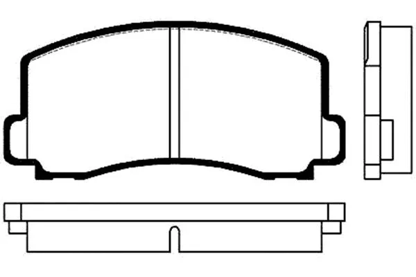 Brake Pad Set, disc brake (BP-5503)