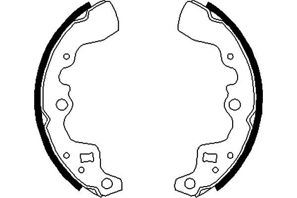 Brake Shoe Set (BS-8906)