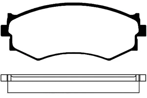 Brake Pad Set, disc brake (BP-6514)