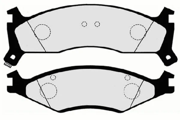 Brake Pad Set, disc brake (BP-4024)